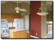 Atlas Coatings & Construction Interior House Painting Olathe, Overland Park, Leawood, Lenxa, Shawnee, Mission Kitchen Painting After